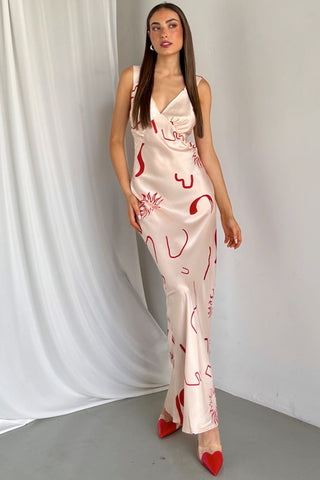 Linosa Knit Dress - Nude
