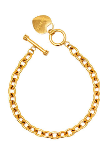 Diamond Castle Bracelet - Gold