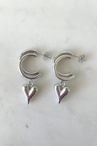 Carina Earrings - Silver