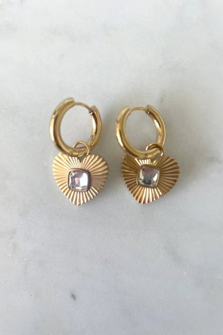 Satine Earrings - Gold