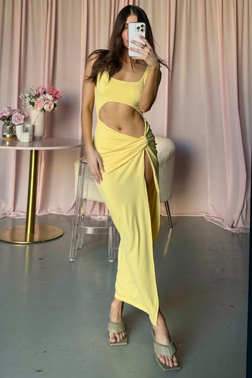 Charli Dress - Yellow