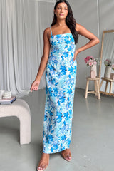 Flyer Dress - Blue Floral