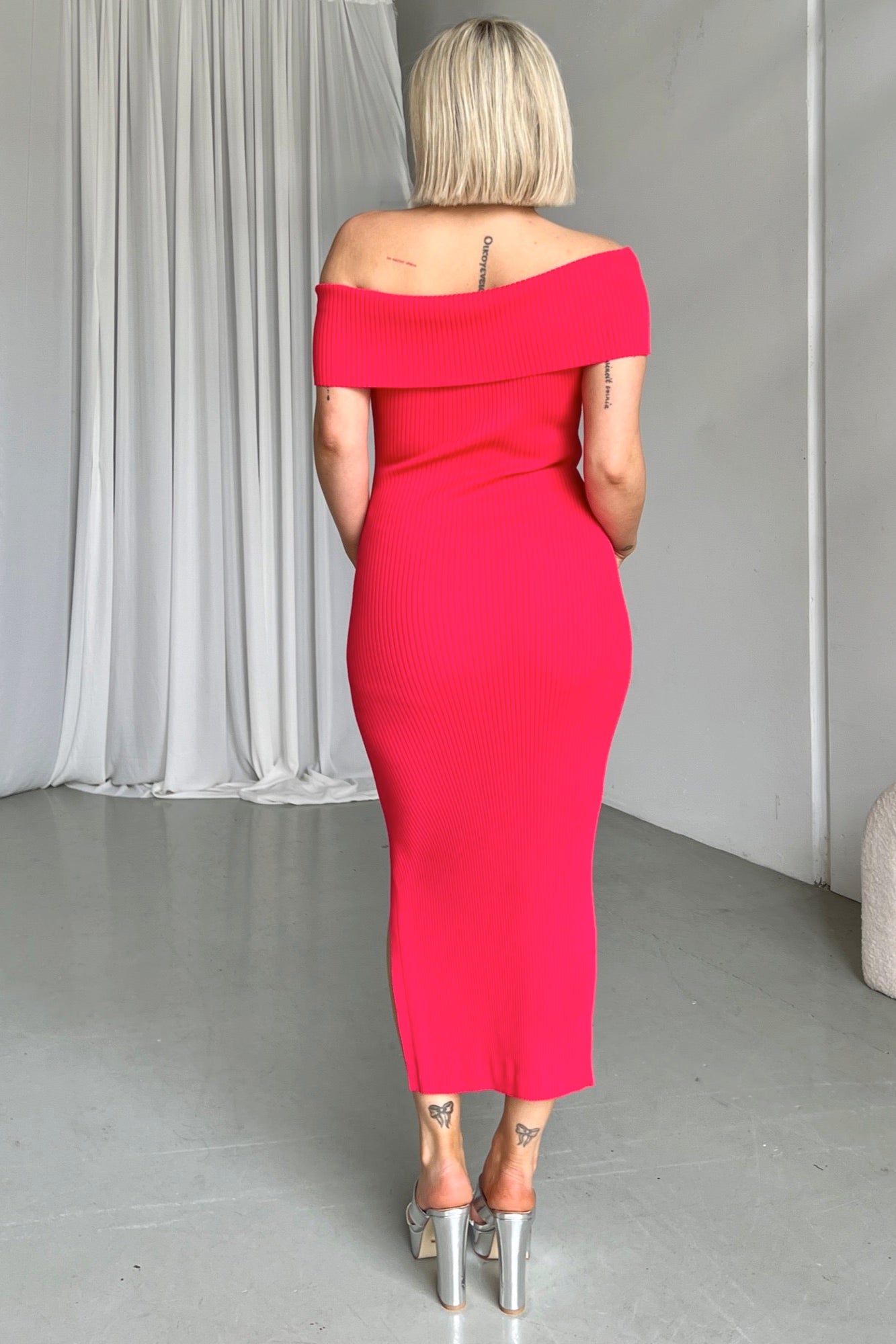 Carlotta Dress - Red
