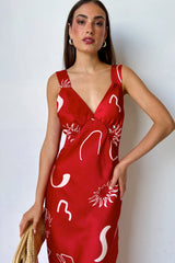 Zon Dress - Red