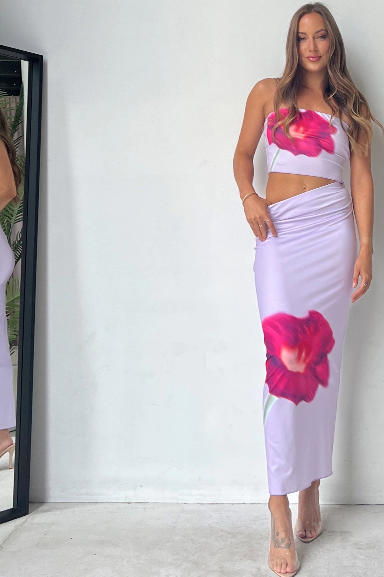 Lovato Skirt - Lilac Floral
