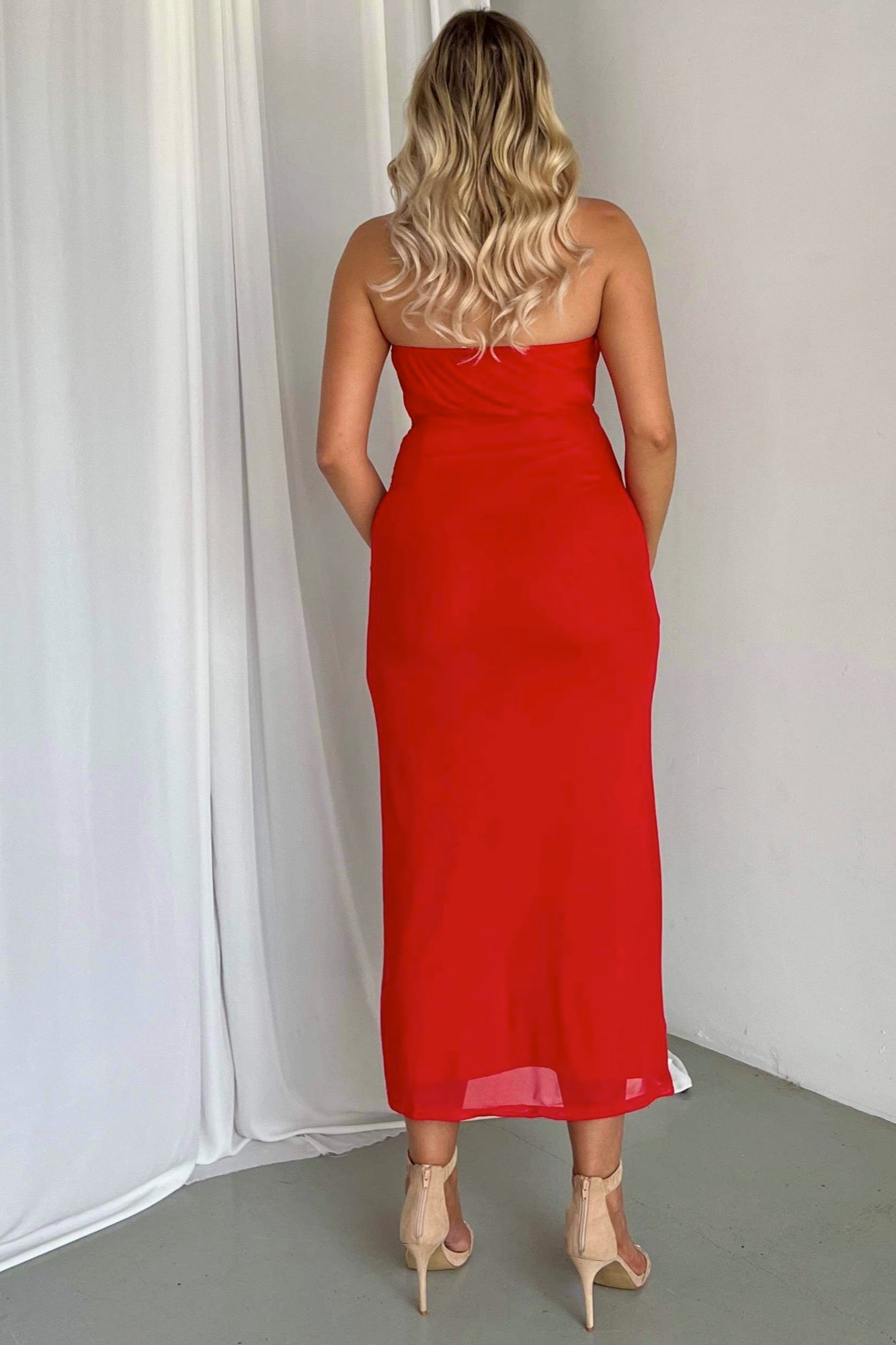 Sisters Dress - Red