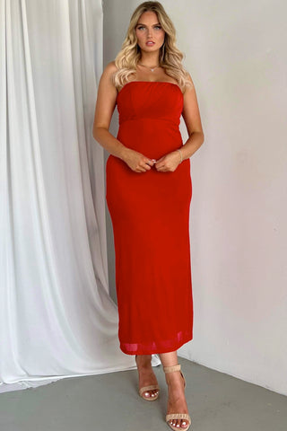 Courtney Dress - Red