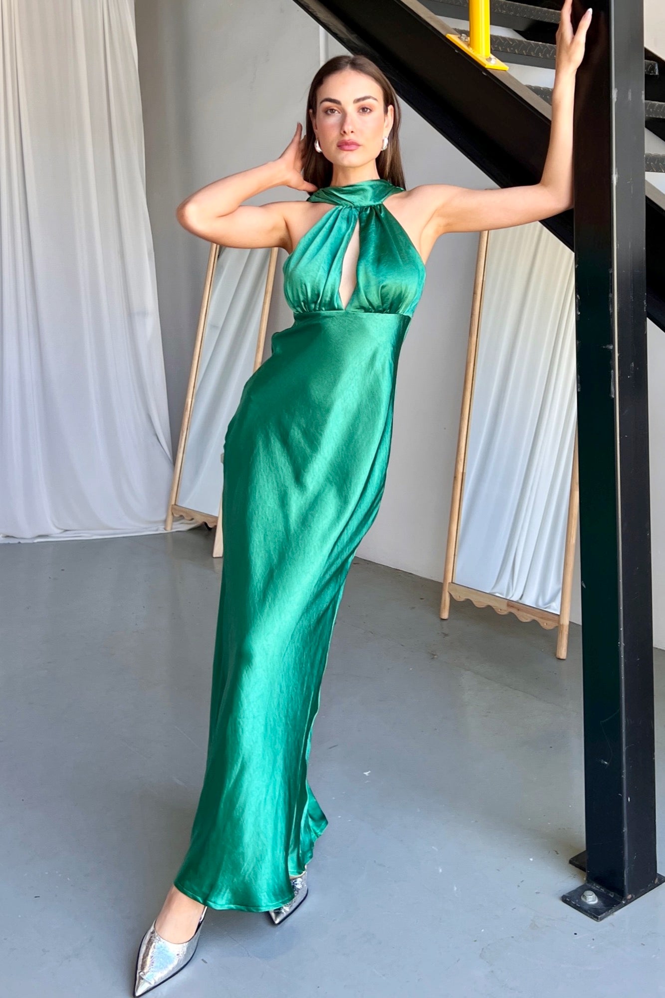Scenic Dress - Green