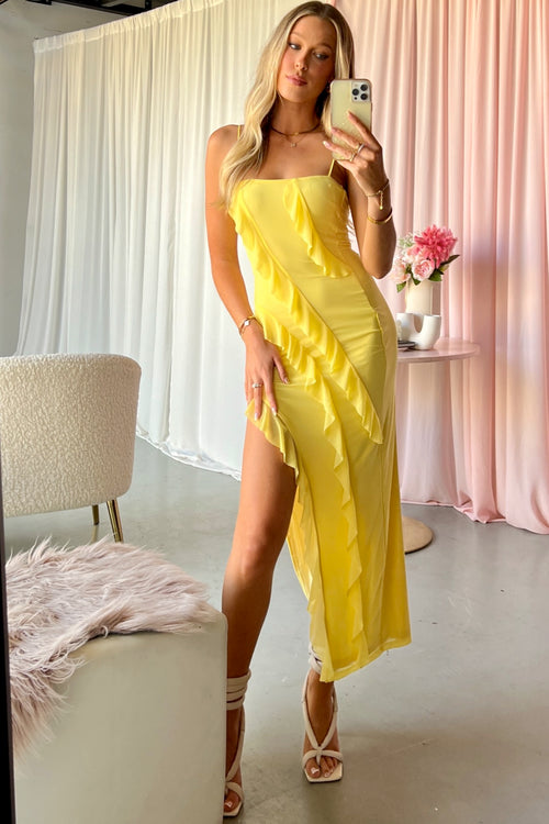 Loulou Dress - Yellow