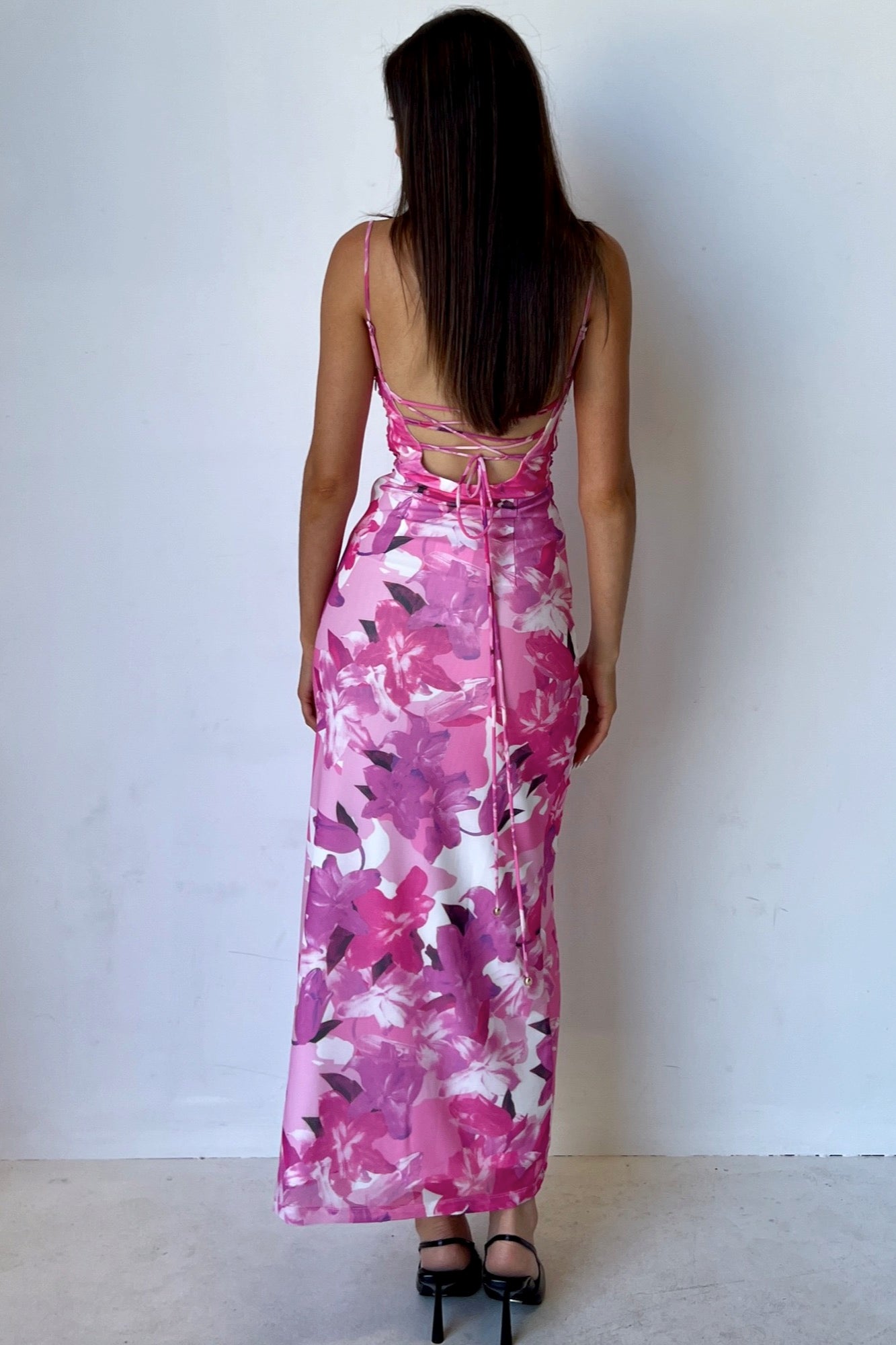 Distraction Dress - Pink Floral