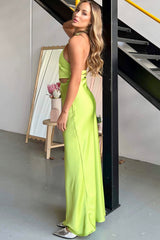 Palmira Dress - Lime