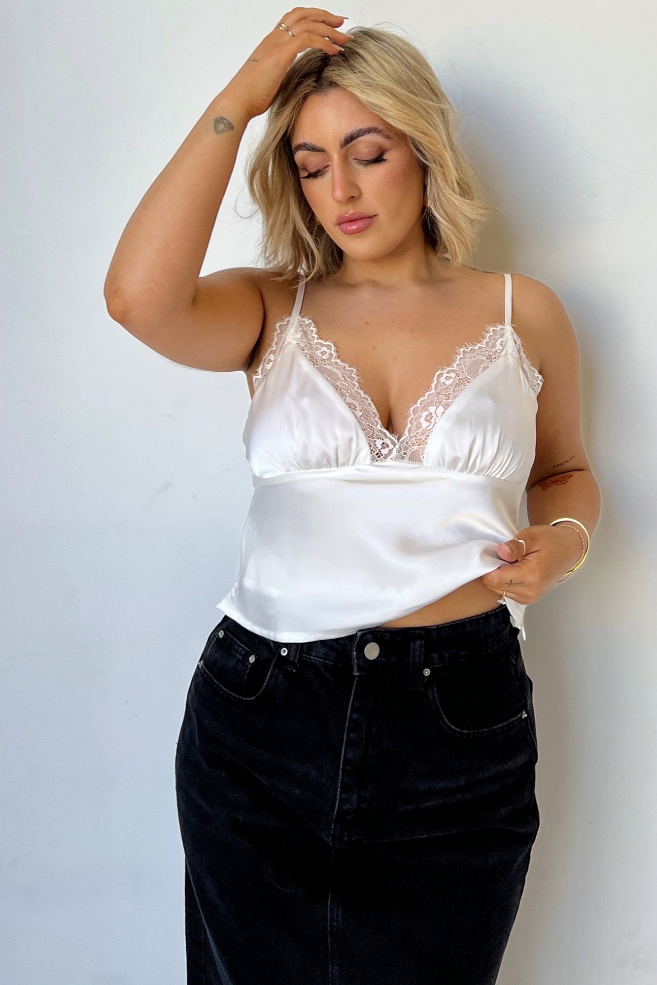 Chantilly Top - White