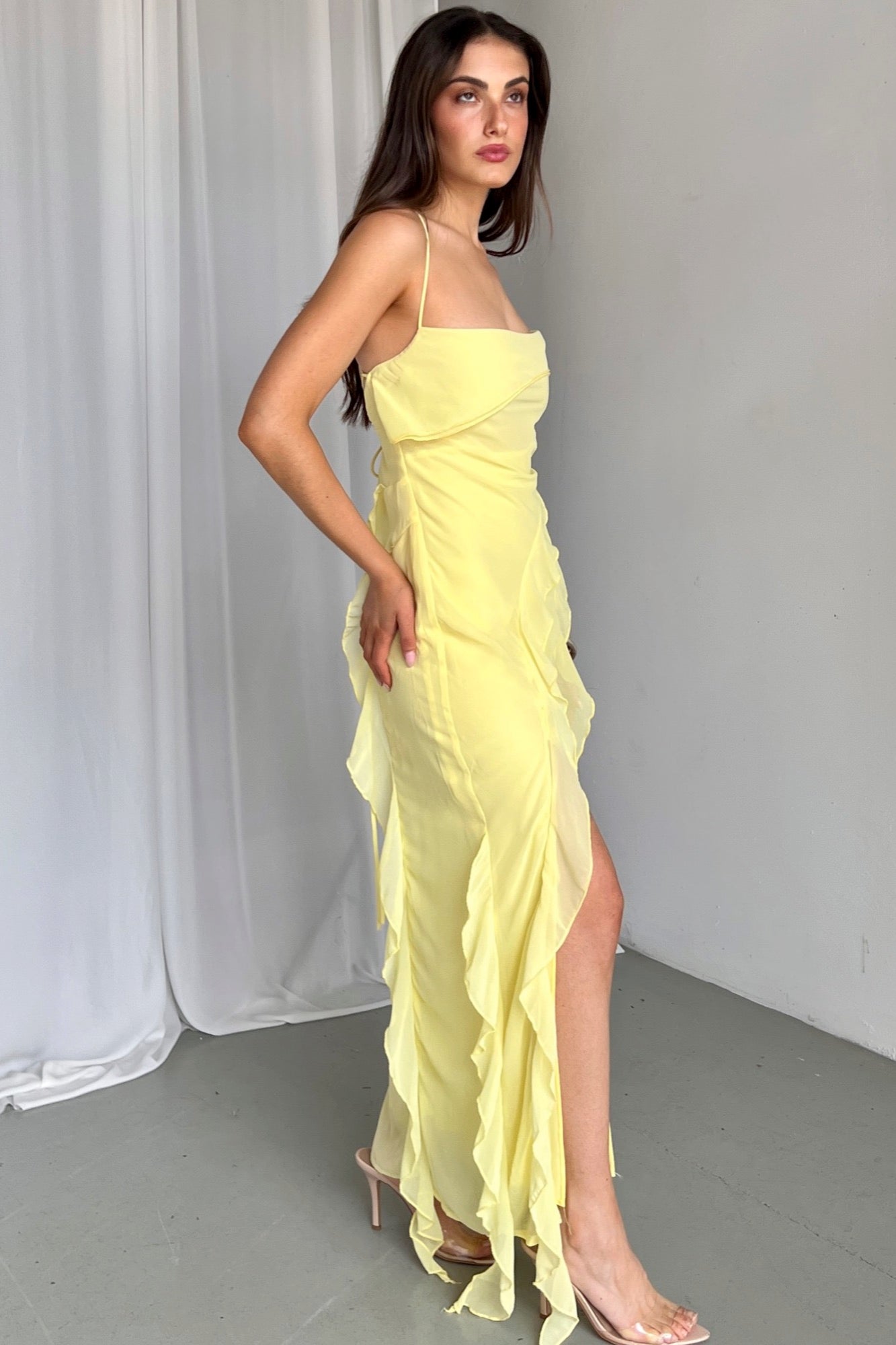 Dutchess Dress - Yellow