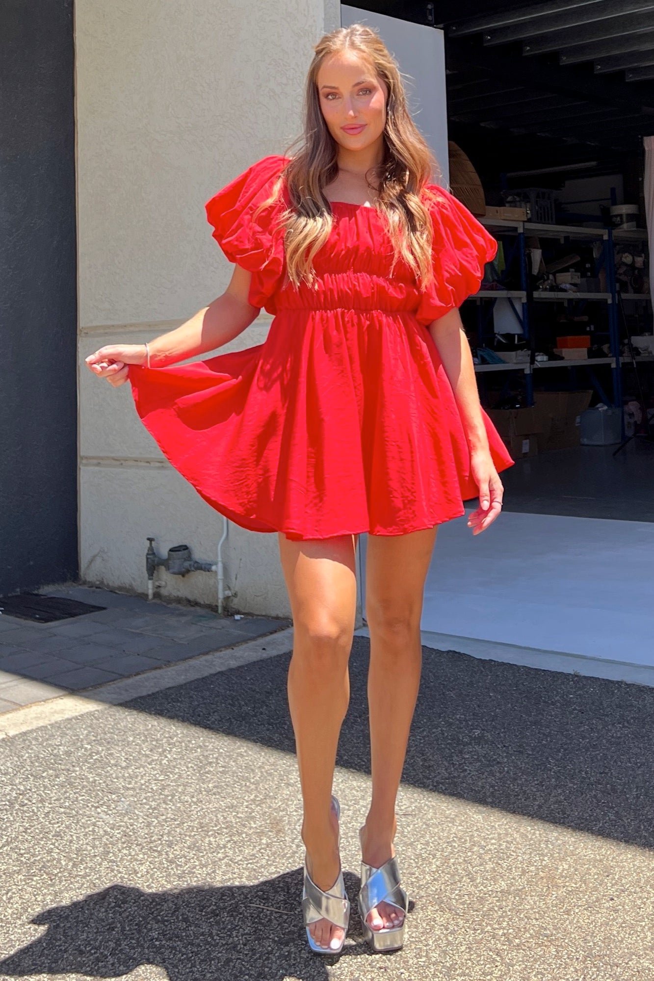 Kringle Dress - Red
