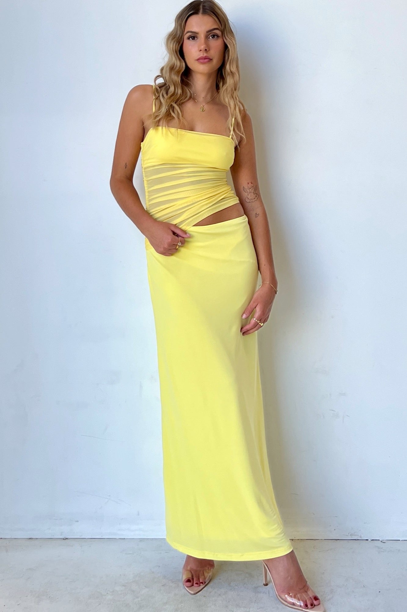 Shea Dress - Yellow
