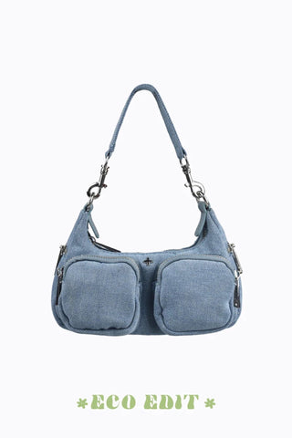 Flo Crossbody Bag - Blue Nylon