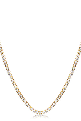 Diamond Castle Necklace - Gold