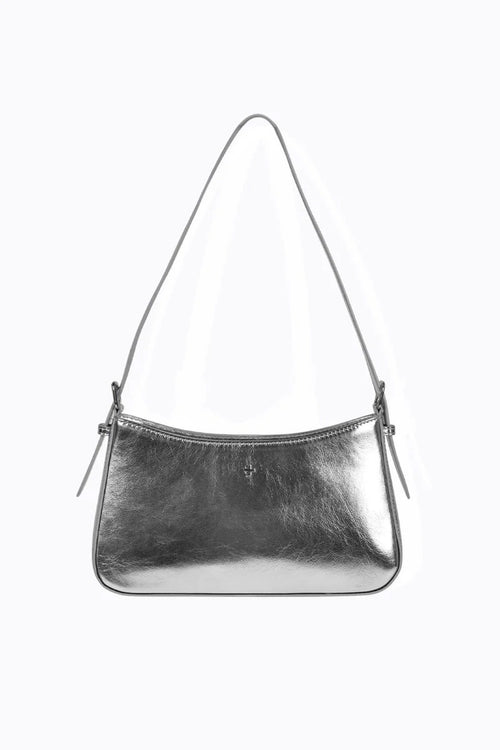 Lilu Shoulder Bag - Silver PU