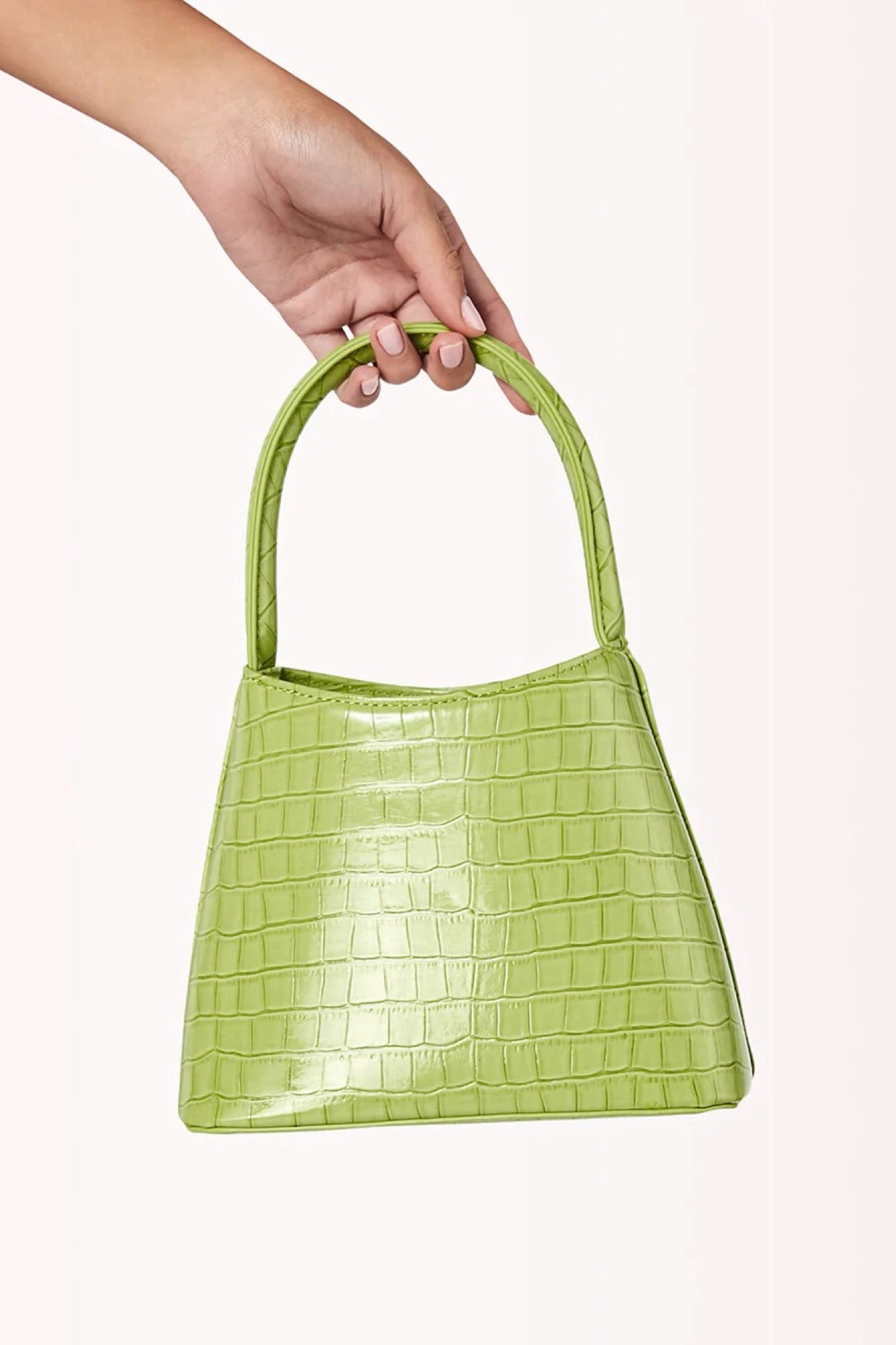 Clover Shoulder Bag - Lime