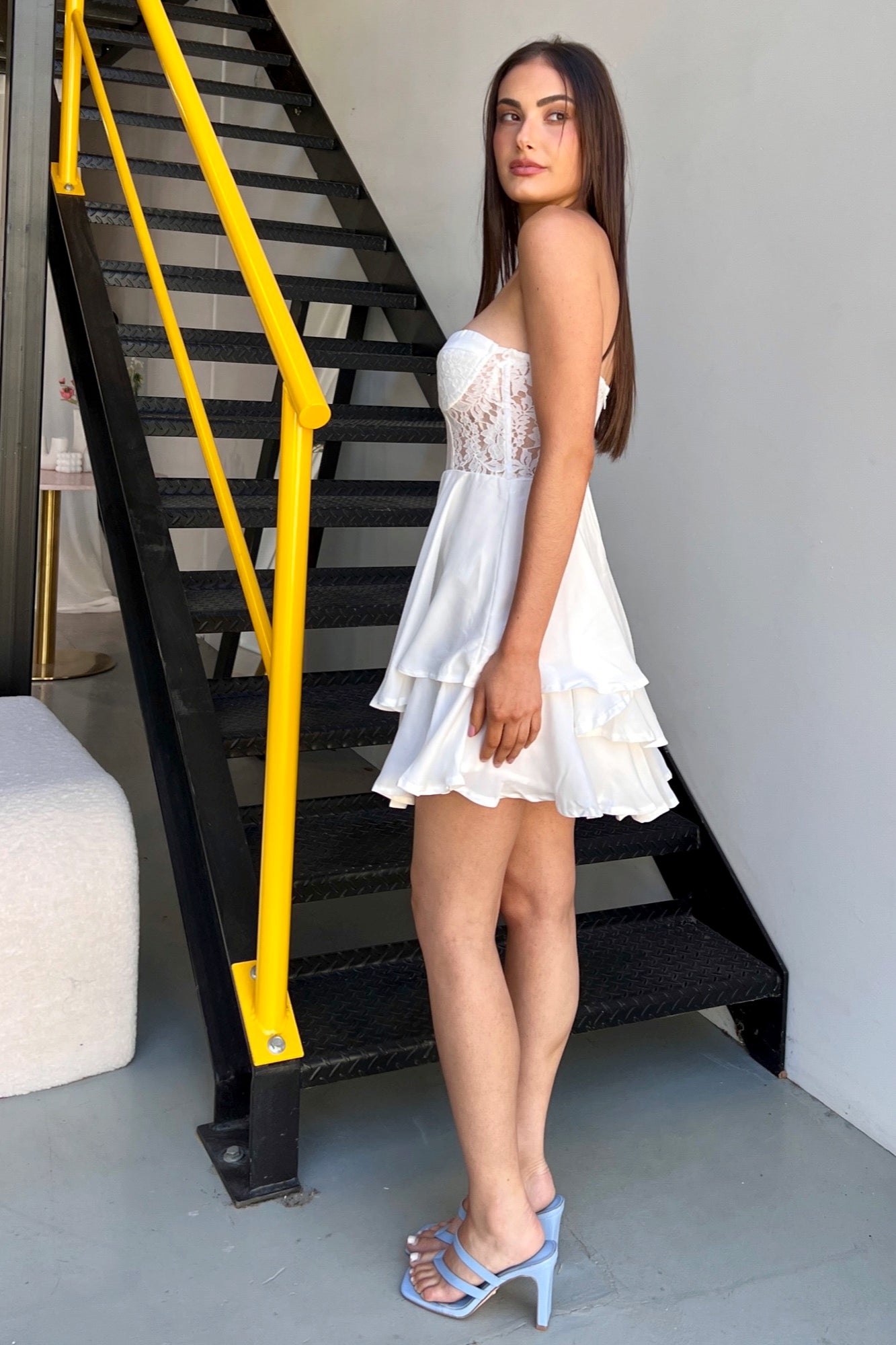 Lattitude Dress - White