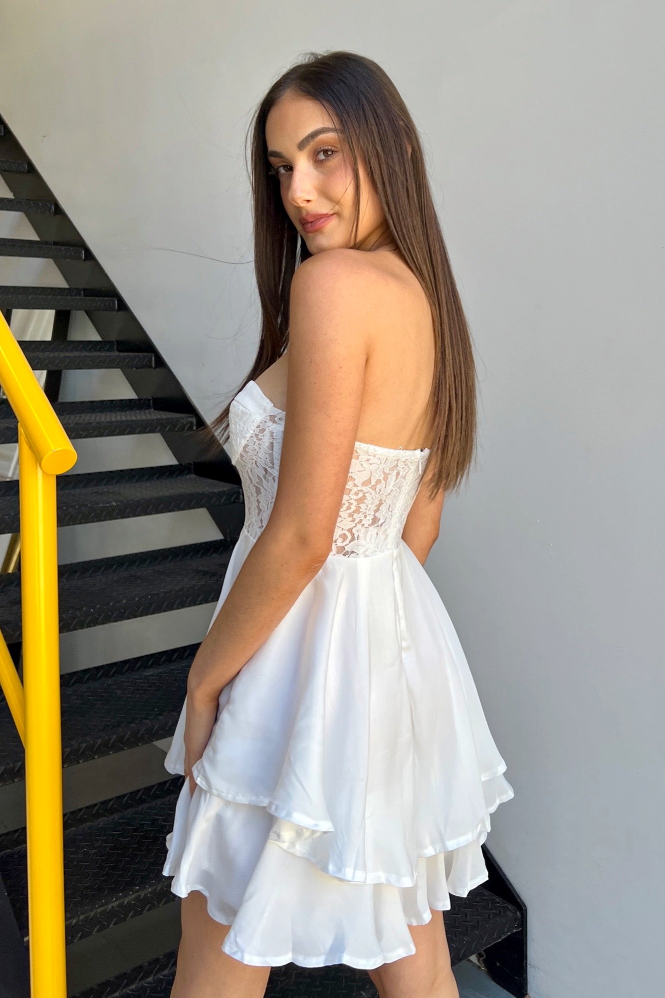 Lattitude Dress - White