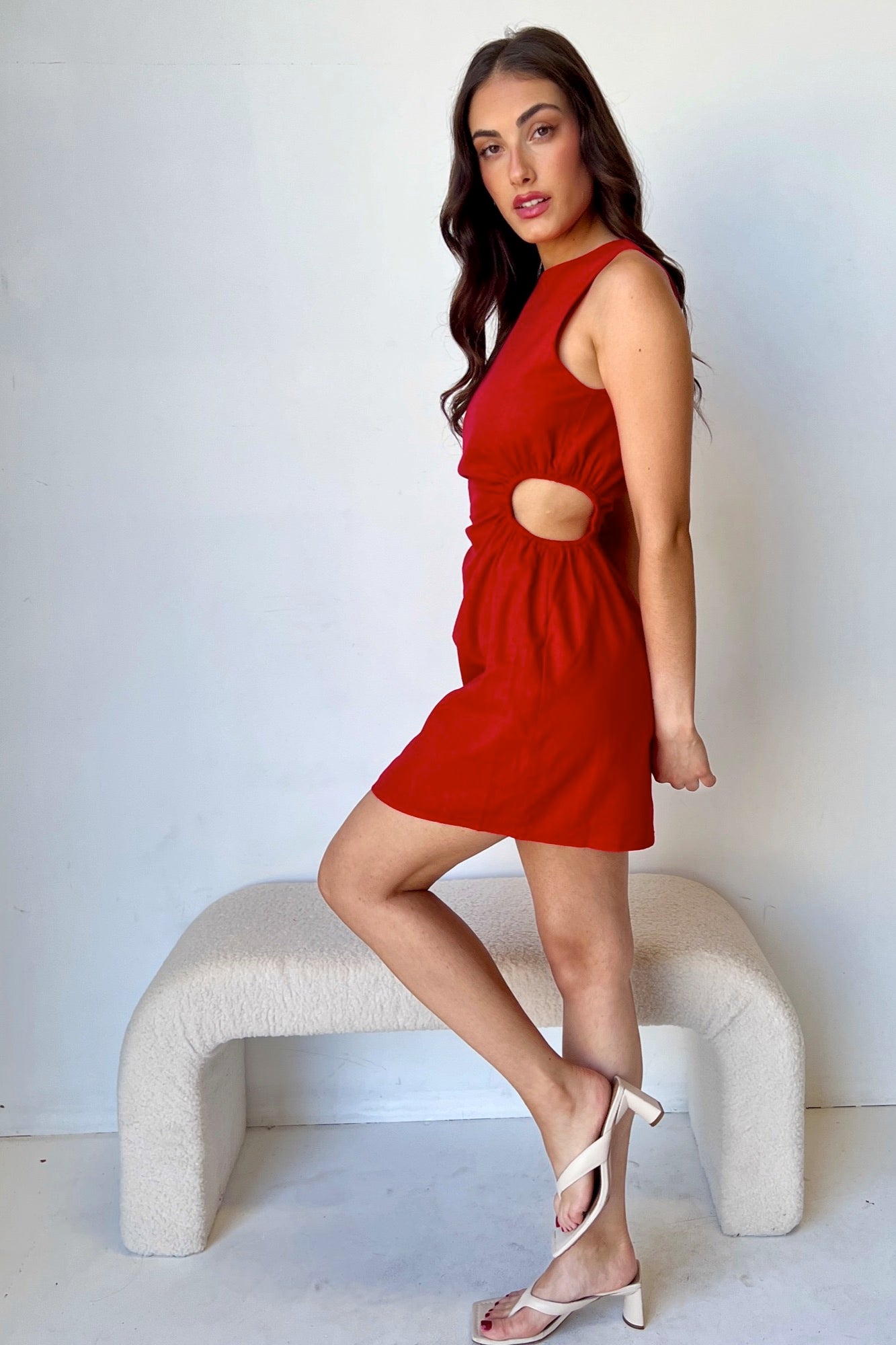 Courtney Dress - Red